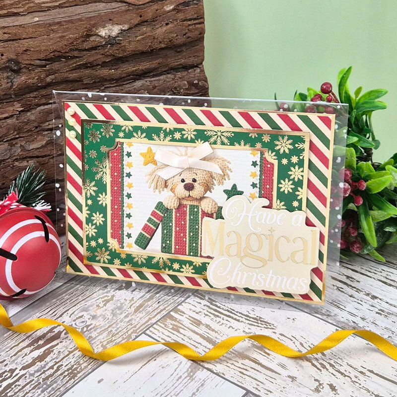 Festive Pocket Pad Apertures - Rich Gold