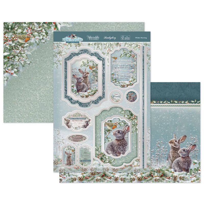 Winter Morning Luxury Topper Set