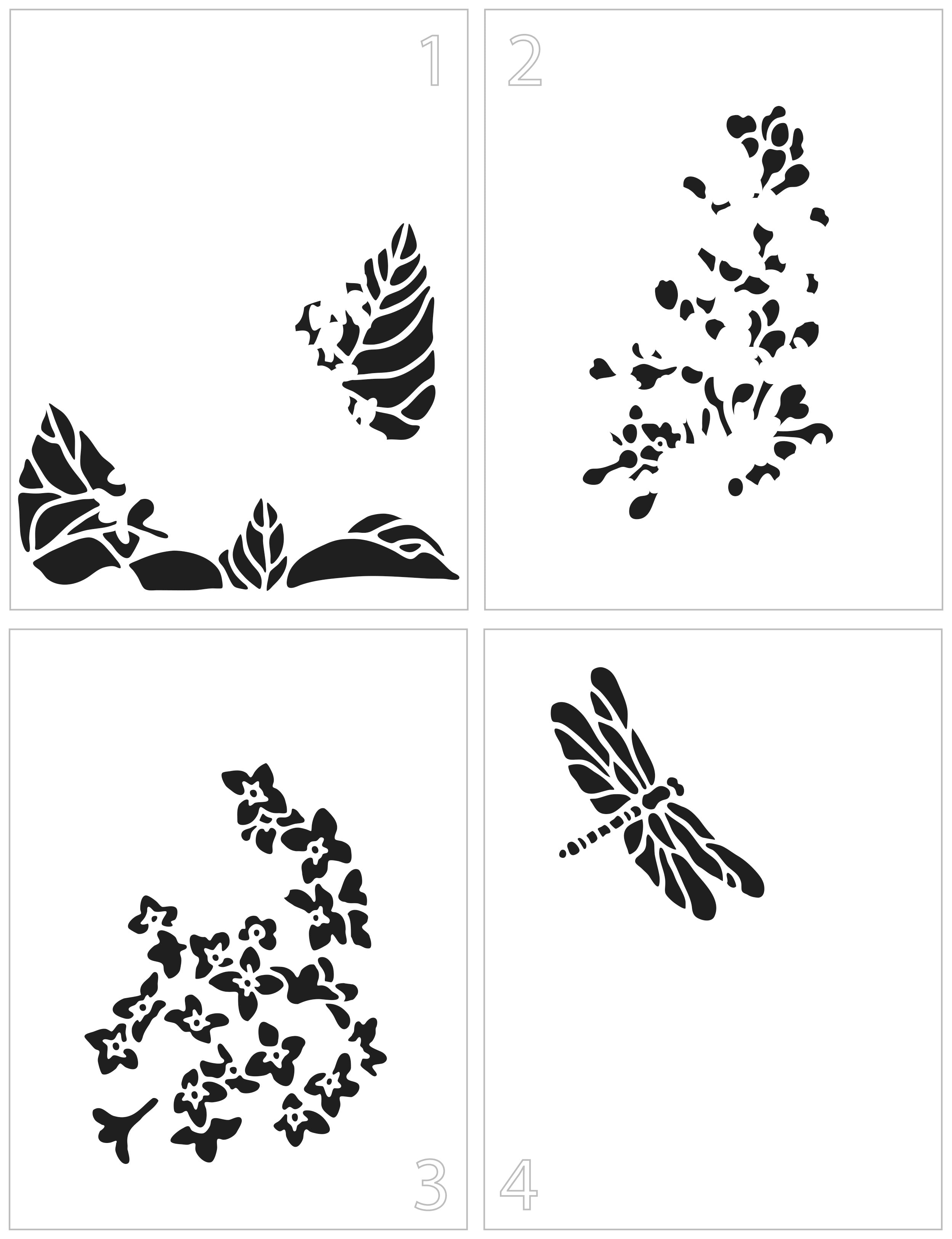 The Crafters Workshop Layered Lilac Dragonfly