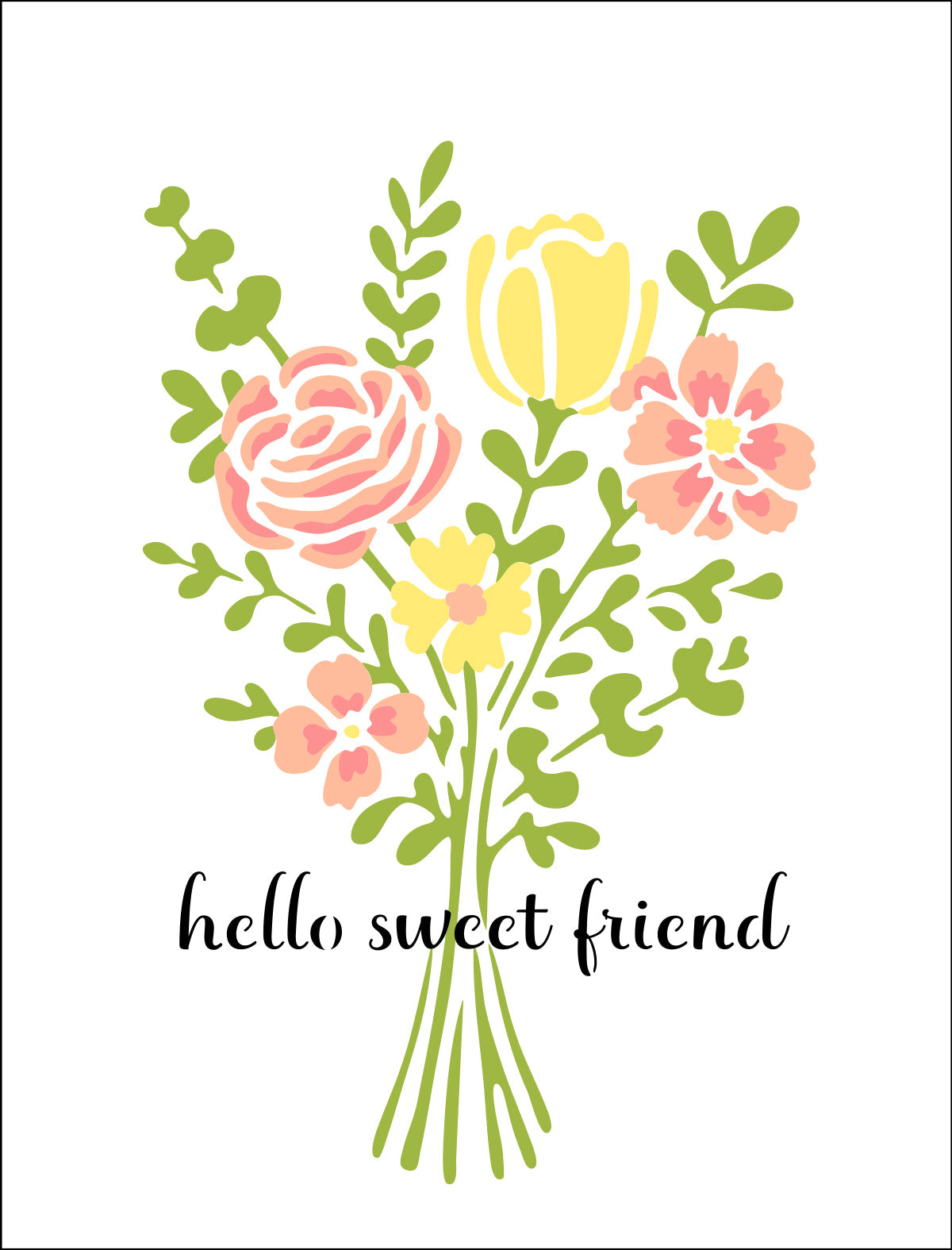 The Crafters Workshop Layered Floral Bouquet