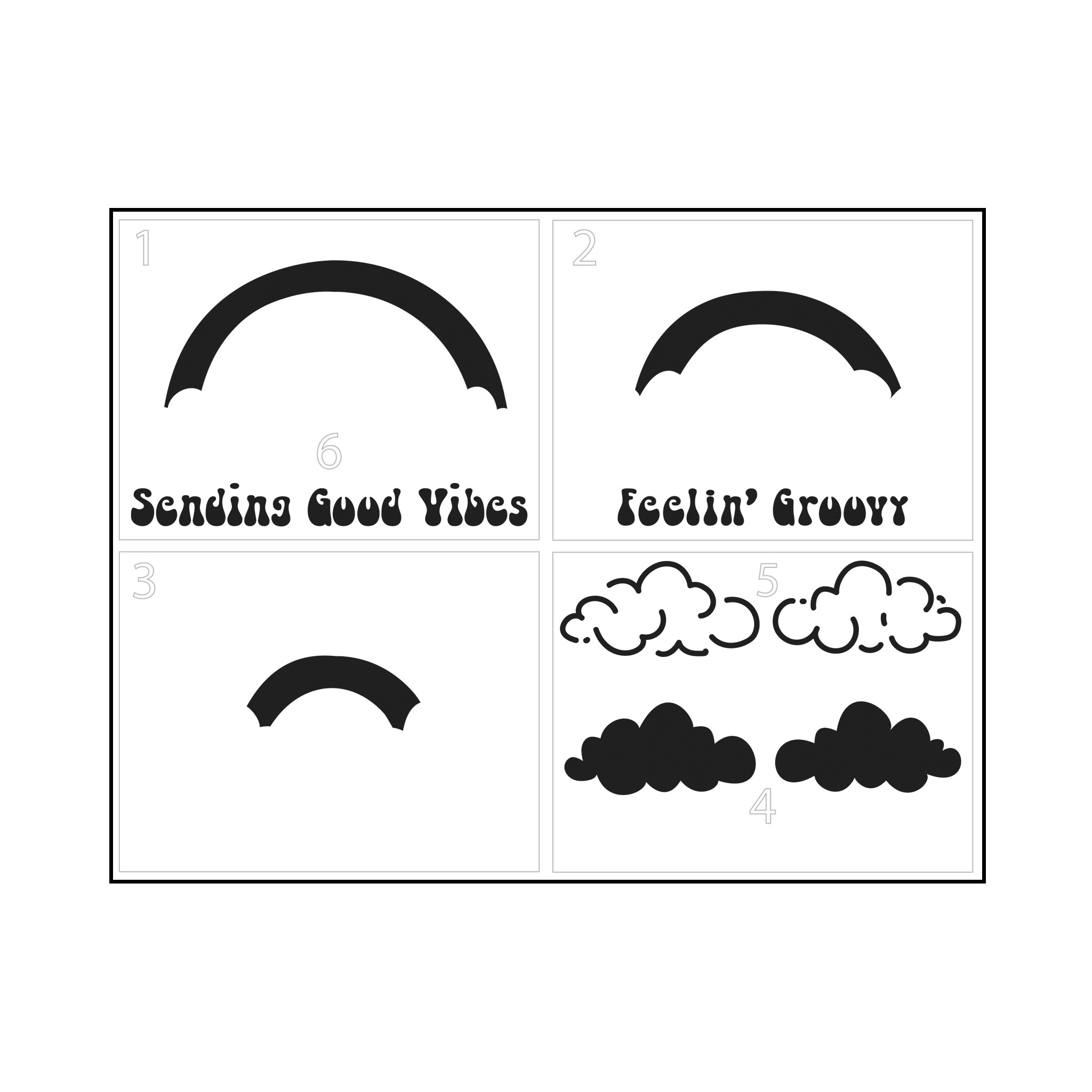 The Crafters Workshop Layered Rainbow Vibes