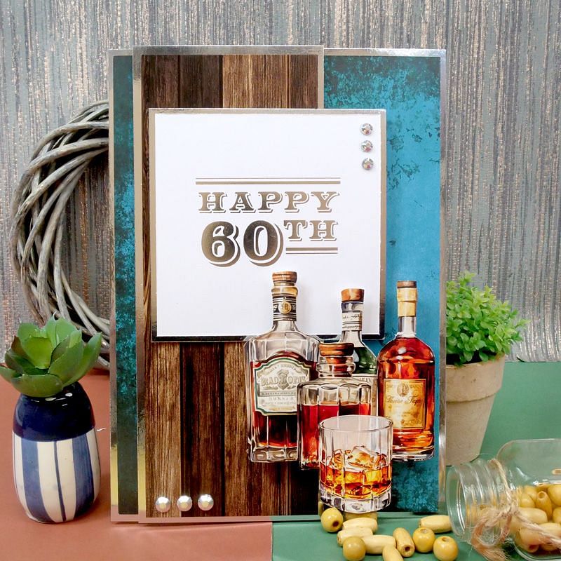 Trim Me! Foiled Insert Pad - Birthday Milestones - Silver