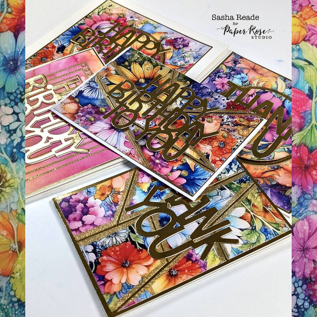 Rainbow Twirl 6x6 Paper Collection 30450