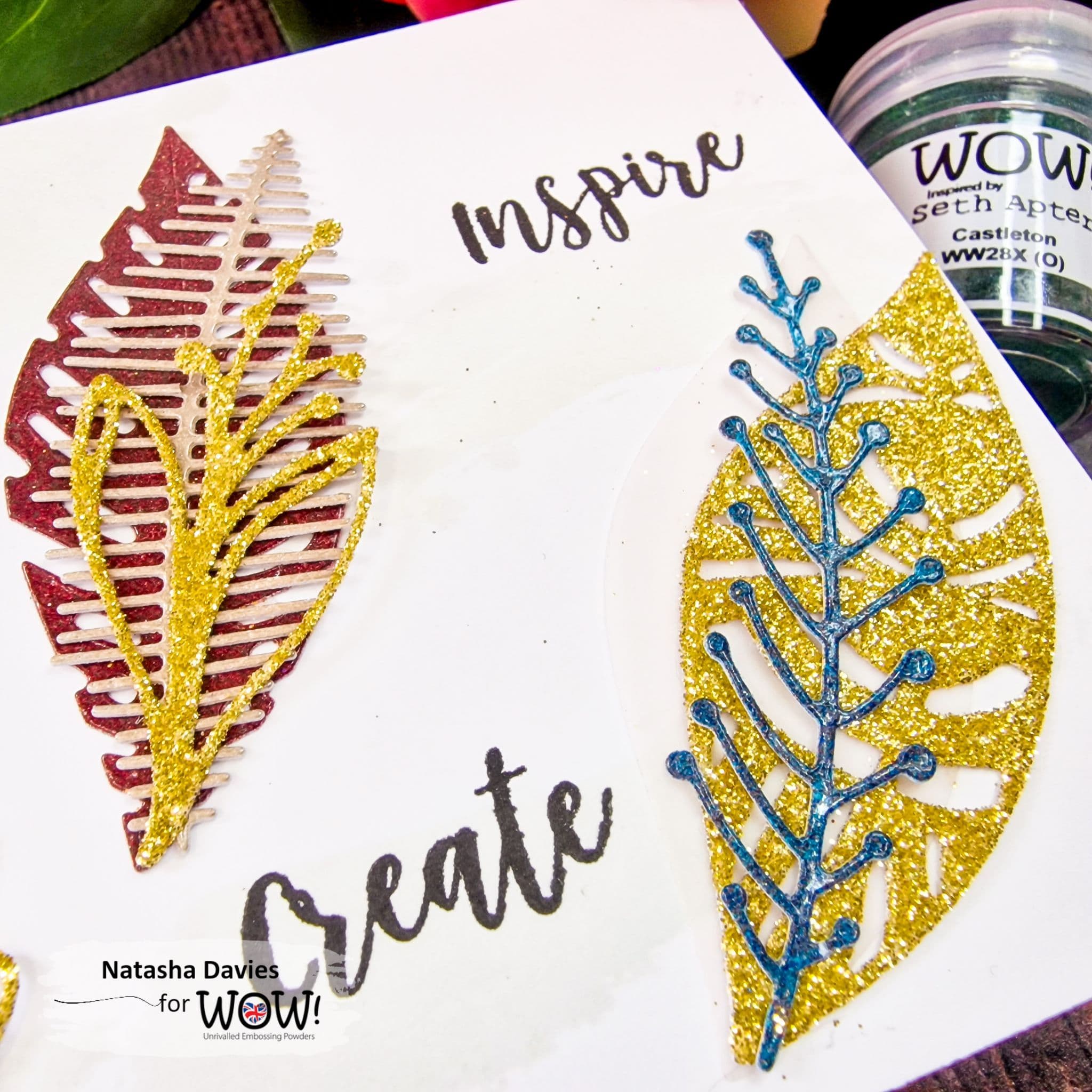 WOW! Embossing Powder - Heritage Quad - Inspired by Seth Apter