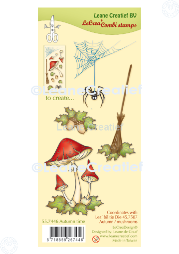LeCreaDesign Combi Clear Stamp Autumn Time