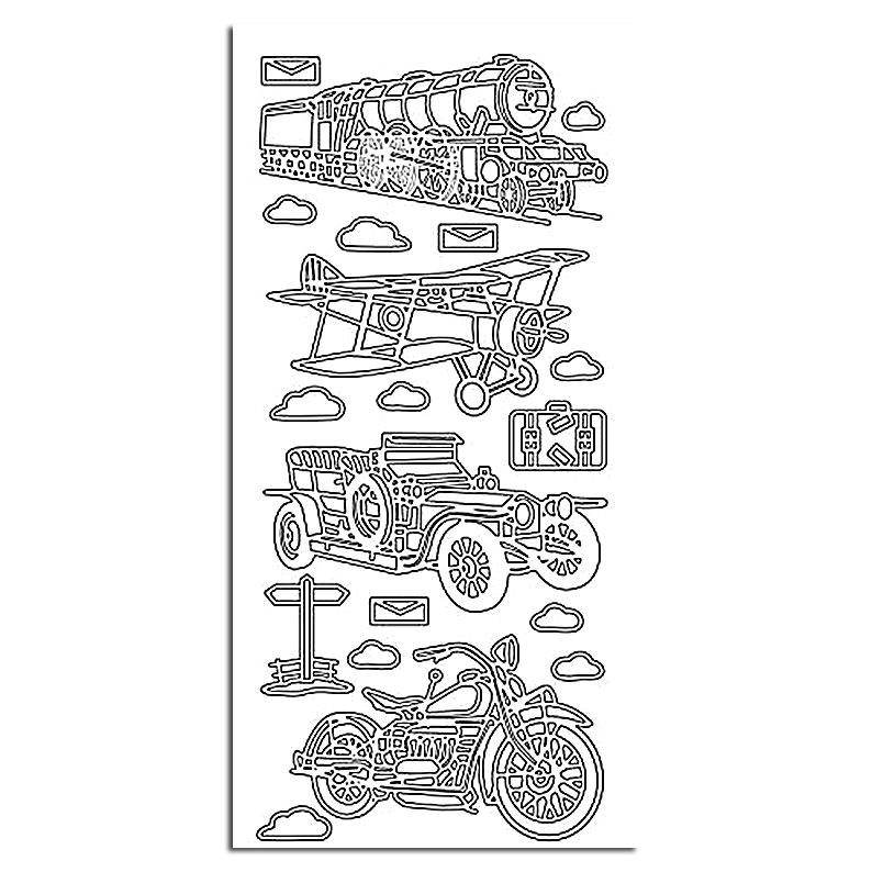 Old Driving Machines Sticker
