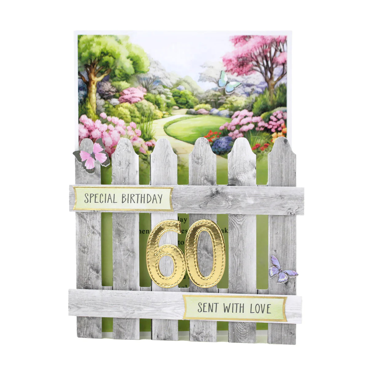 Pretty Petals Picket Fence, Card Making Kit