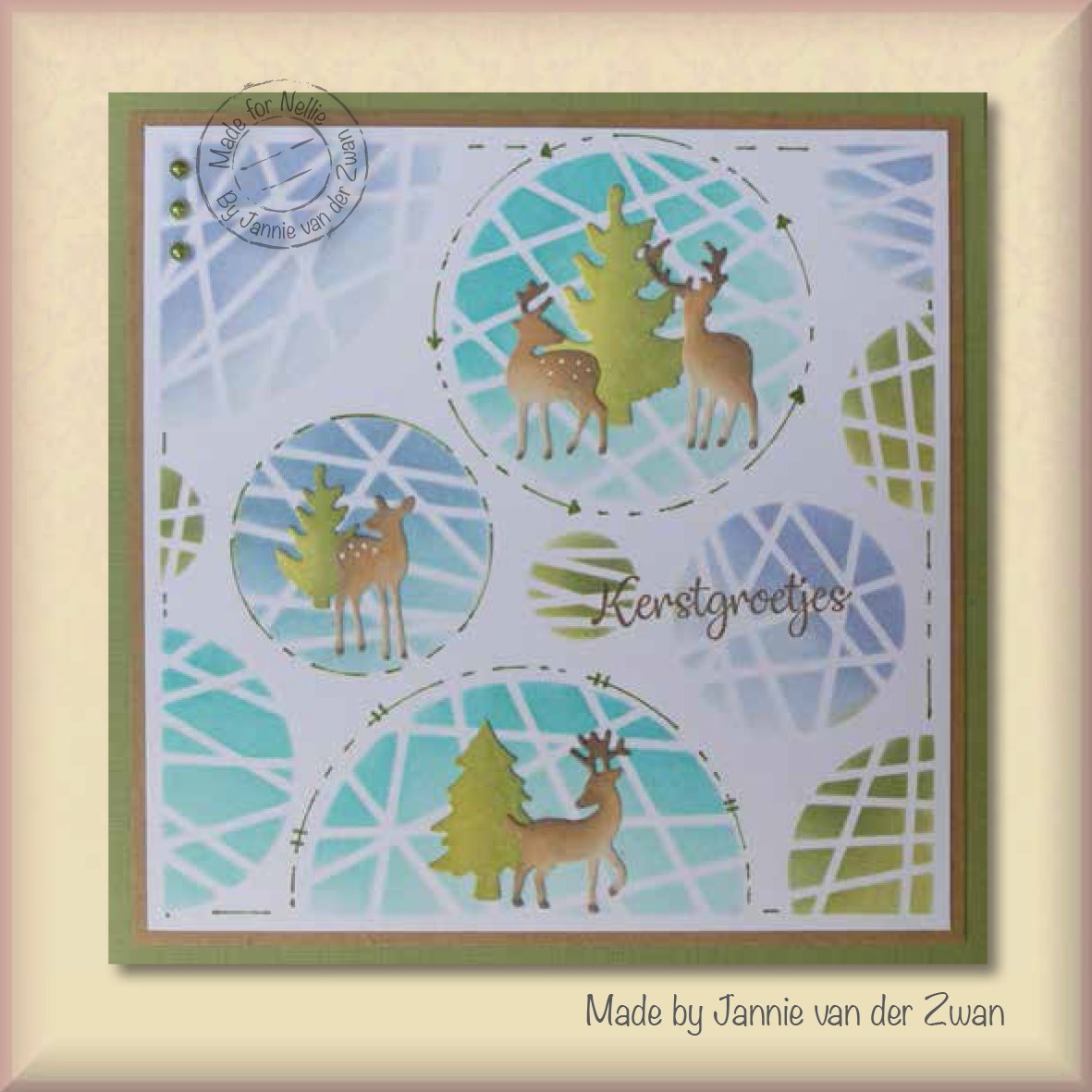 Nellie's Choice - Shape Dies - Mini Dies Deer-1