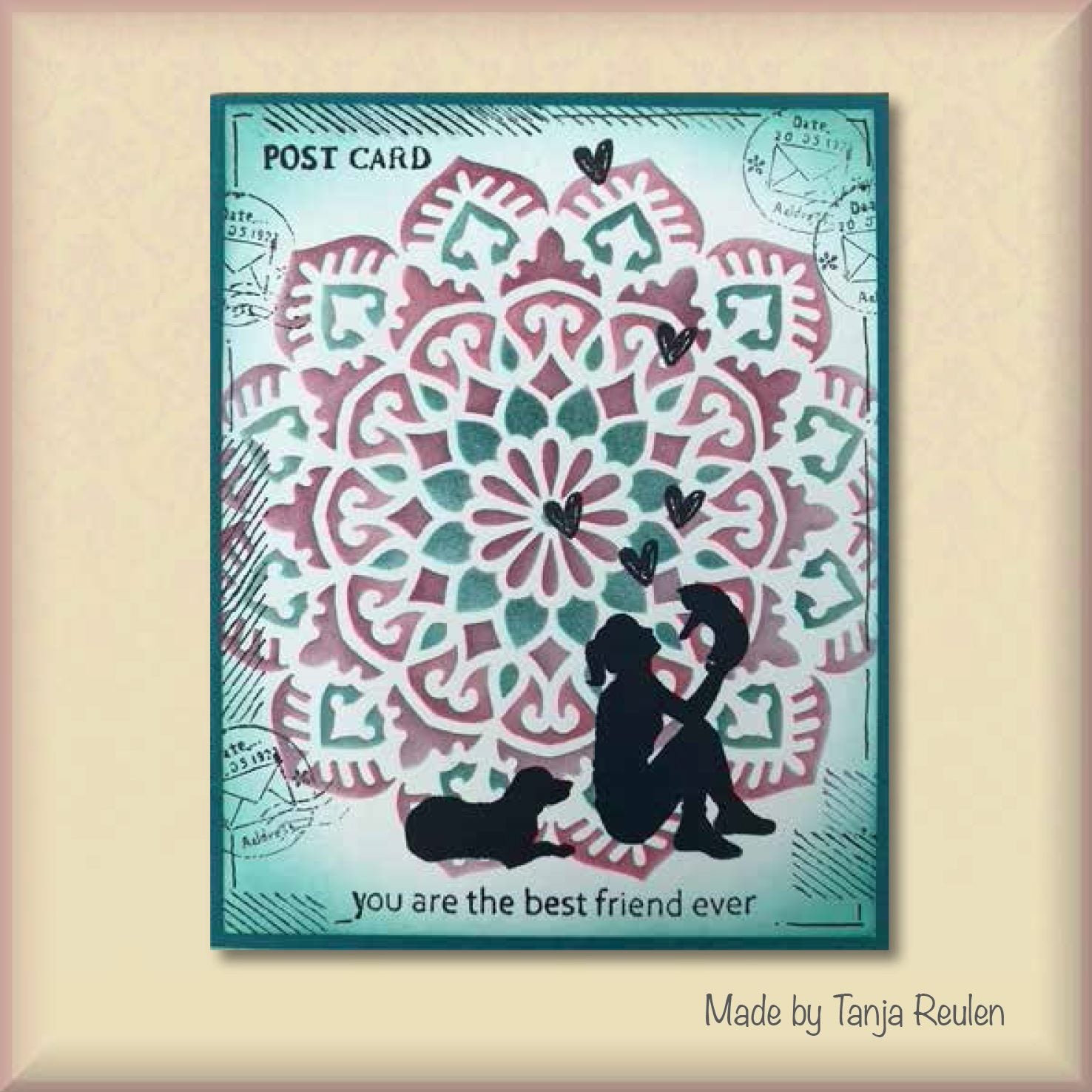 Layered Combi Stencil Set Mandala 2