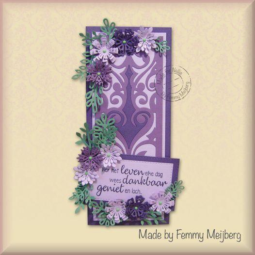 Nellie's Choice Shape Die - Set Of 3 Flowers-8