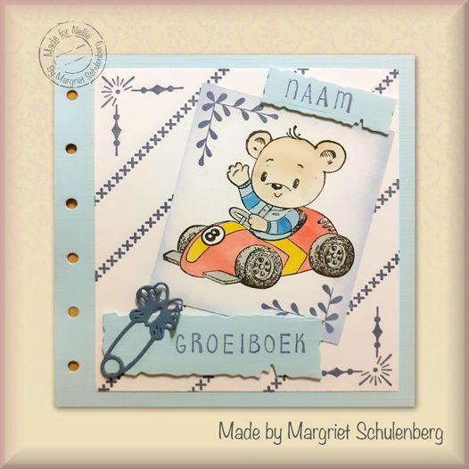 Nellie's Choice Clear Stamp Nellie's Cuties - Young Driver