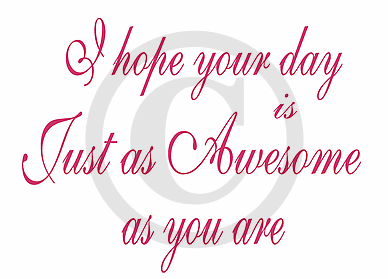 Frog's Whiskers Ink Stamps - I Hope Your Day