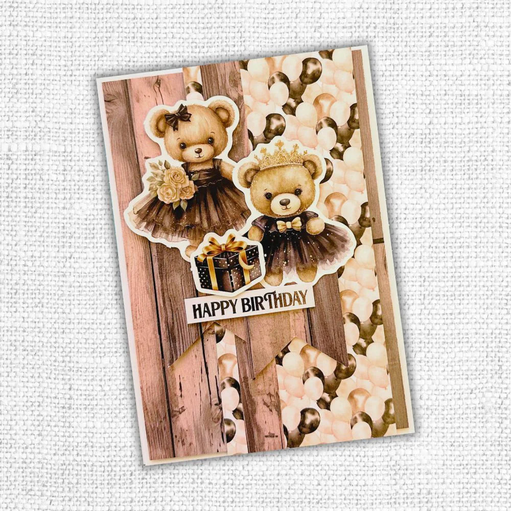 Teddy Celebrates Cut Aparts Paper Pack 31386