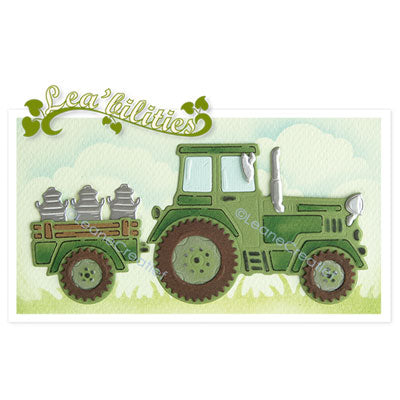 Lea’bilitie Tractor Cut And Embossing Die