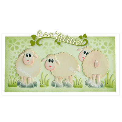 Lea’bilitie Sheep Cut And Embossing Die