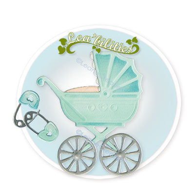 Lea’bilitie Baby Carriage Cut And Embossing Die