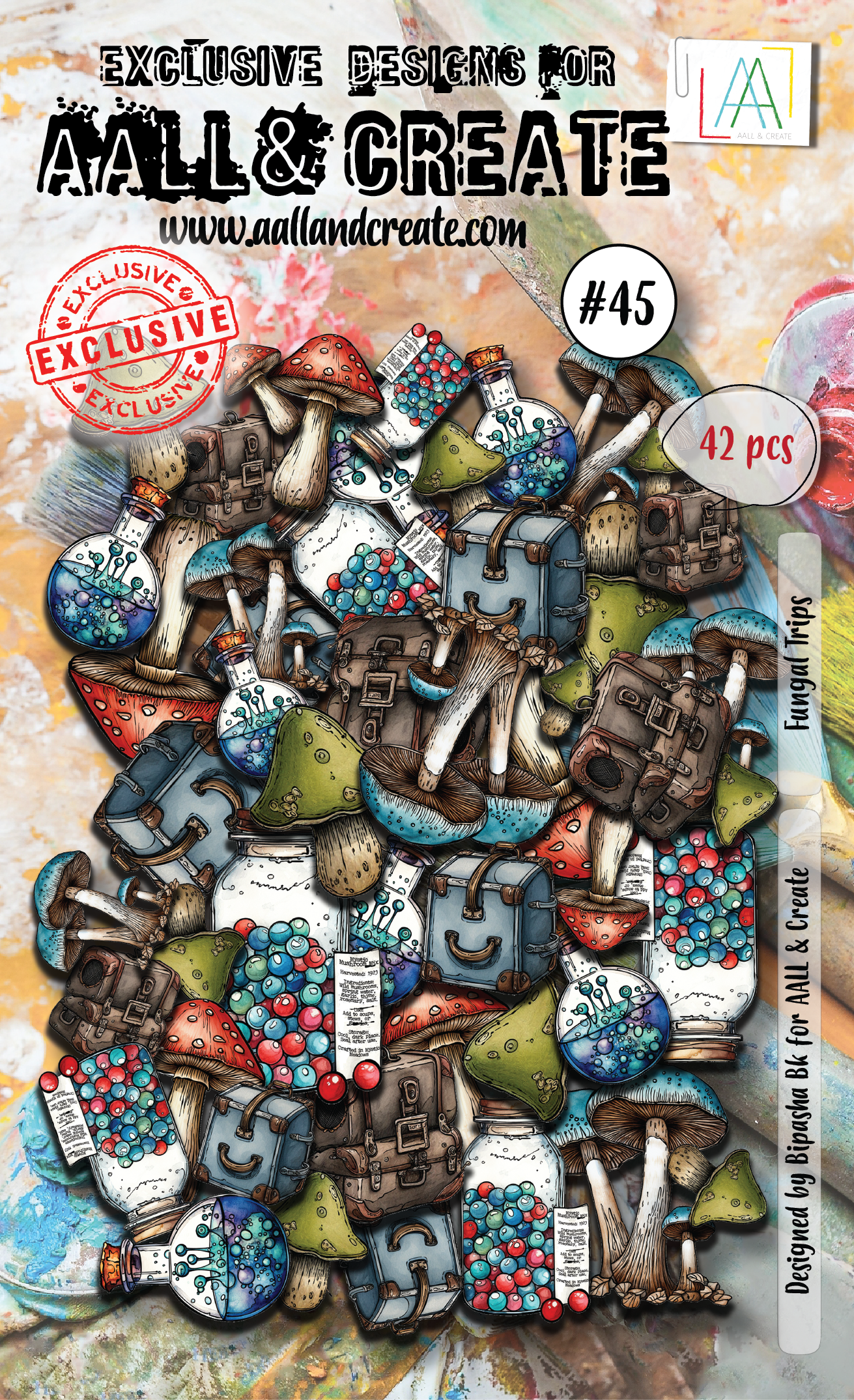 AALL and Create Ephemera Die-Cuts - 45 - Fungal Trips