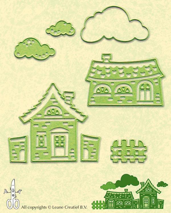 Lea'bilities - Country House Scene cutting and embossing die