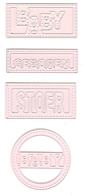 Joy Crafts Die - Tiny Baby Words