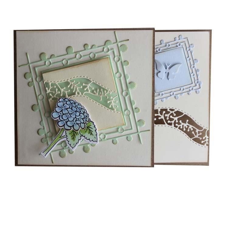 Joy! Crafts Die - Mery's Square with Circles
