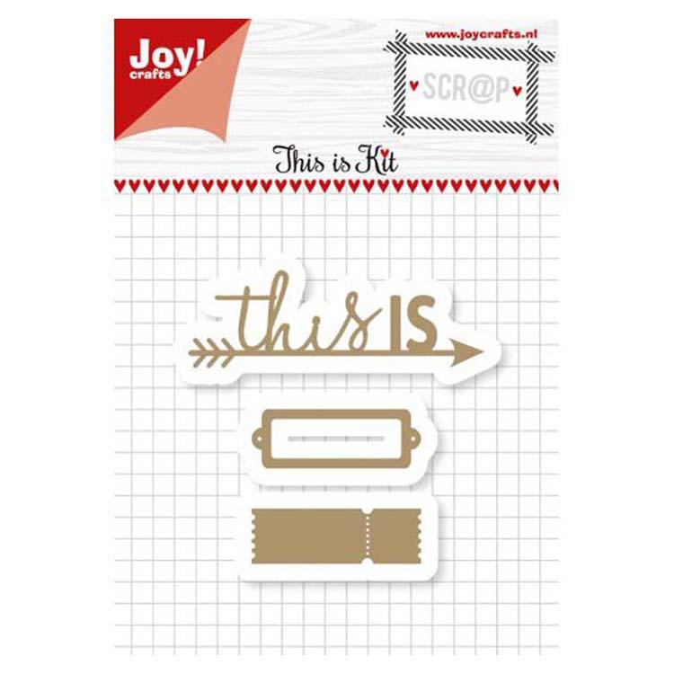 Joy! Crafts Stencil - This is Kit