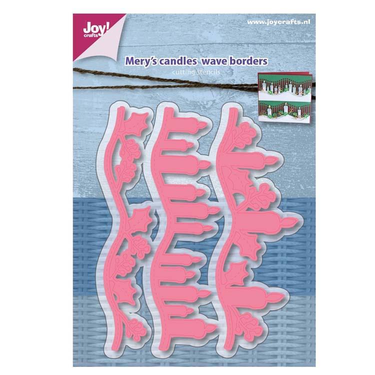 Joy! Crafts Die - Mery's Candles waveborders