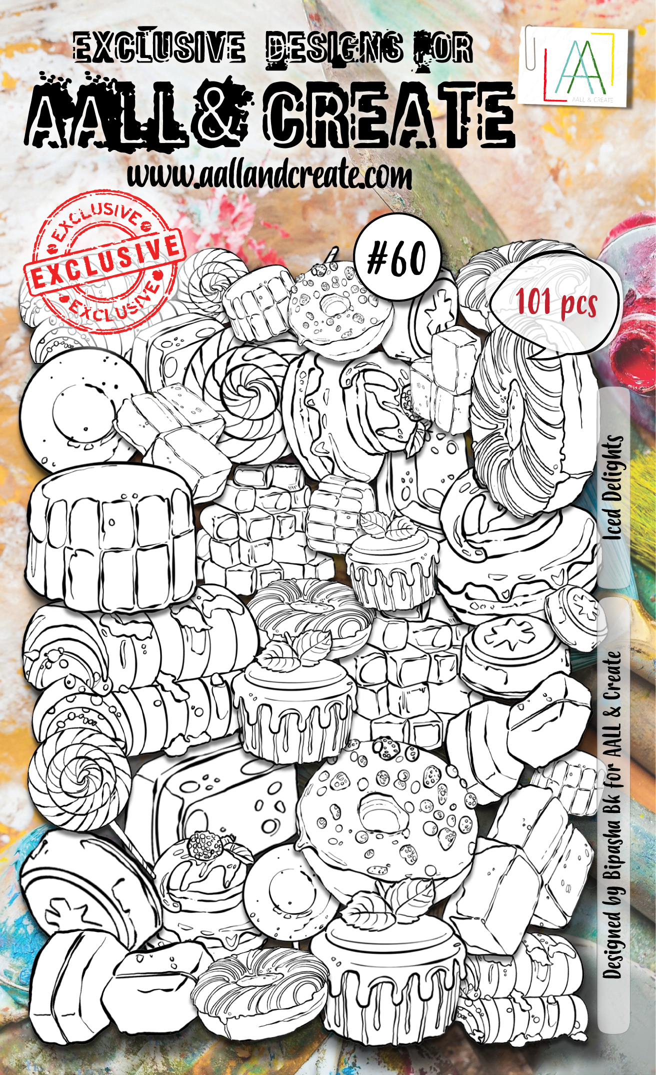 AALL and Create Ephemera Die-Cuts - Iced Delights