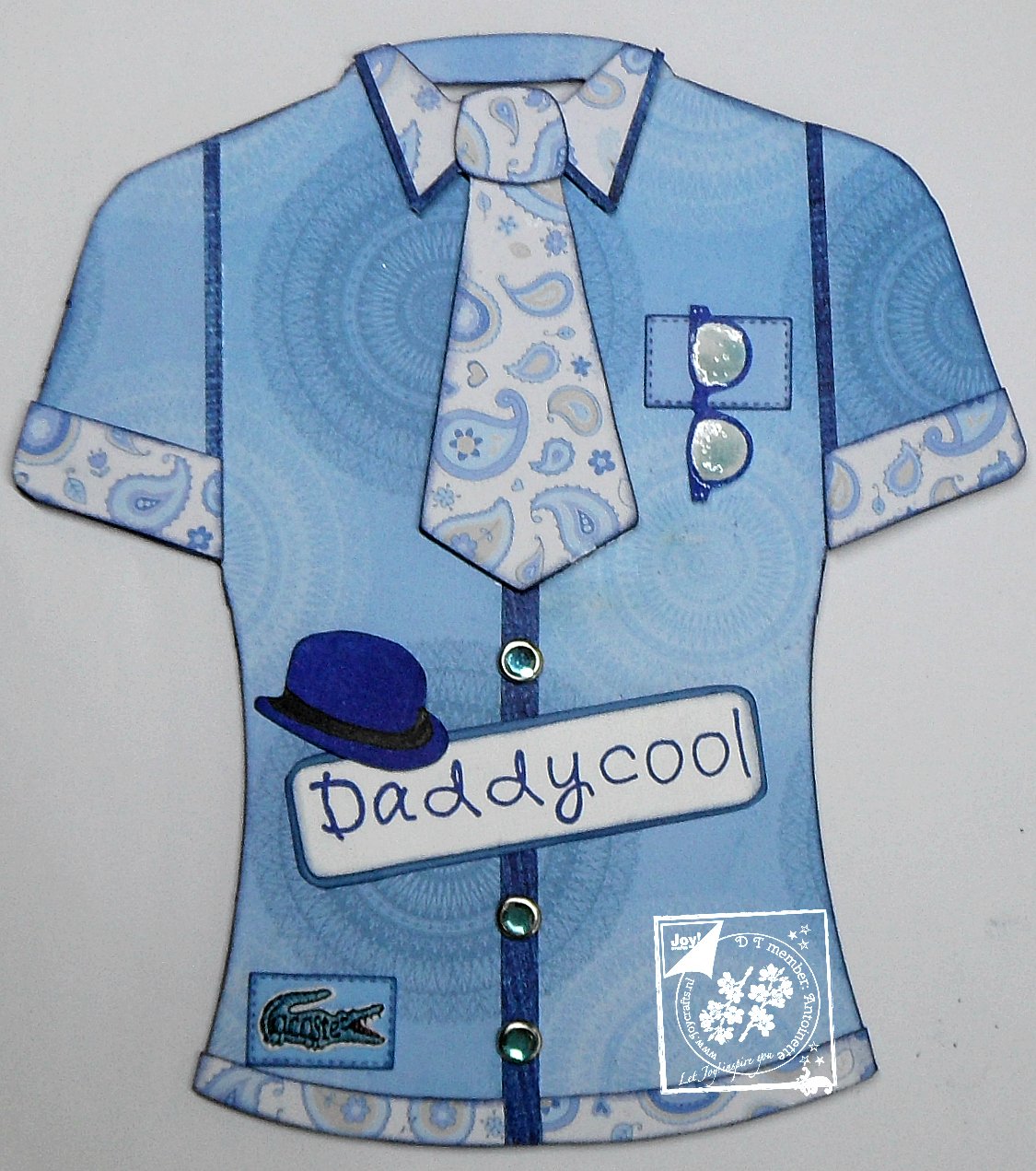 Joy! Crafts - Clearstamp - Father's Day text + Images