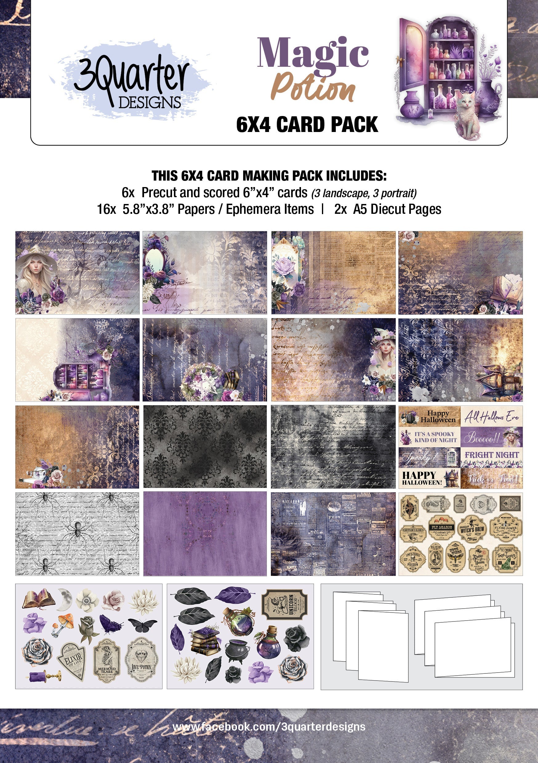 Magic Potion 6x4 Card Pack