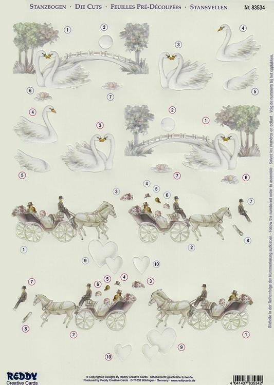 Card Kit - 3D Festive Heart