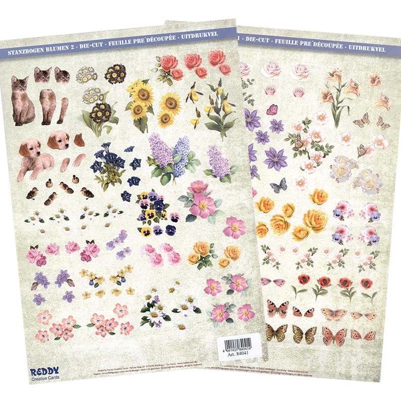 Pre Cut 3D Reddy - In the Garden