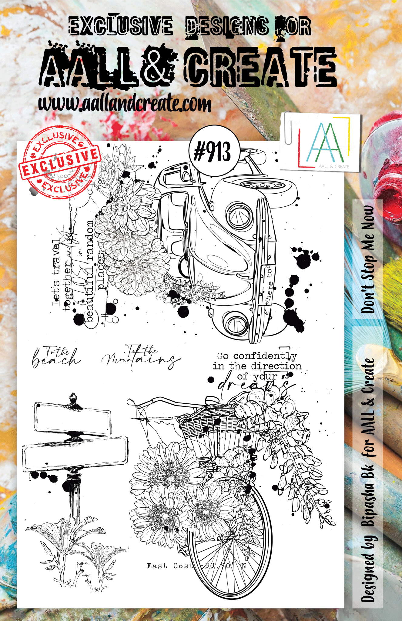 AALL and Create Stamp Set -913 - Don't Stop Me Now