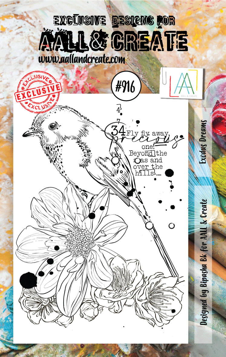 AALL and Create Stamp Set -916 - Exodus Dreams