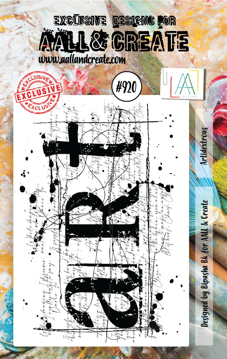 AALL and Create Stamp Set - 920 - Artidextrous