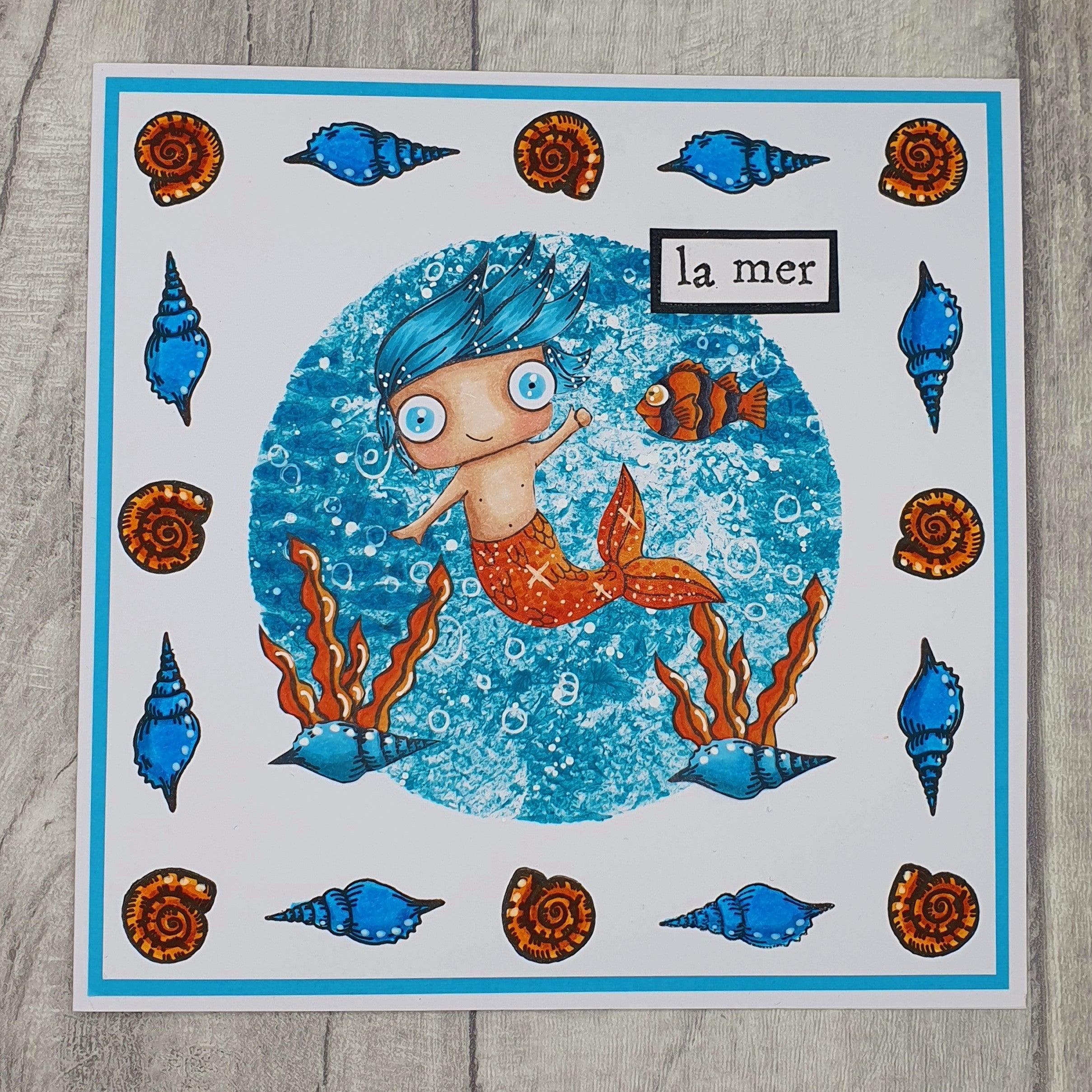 AALL and Create Stamp Set - 854 - La Mer