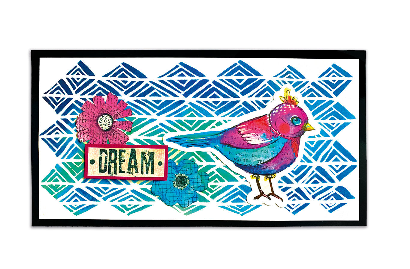 ABM Clear Stamp Unicorn Dream Signature Collection 197x139x3mm 6 PC nr.404