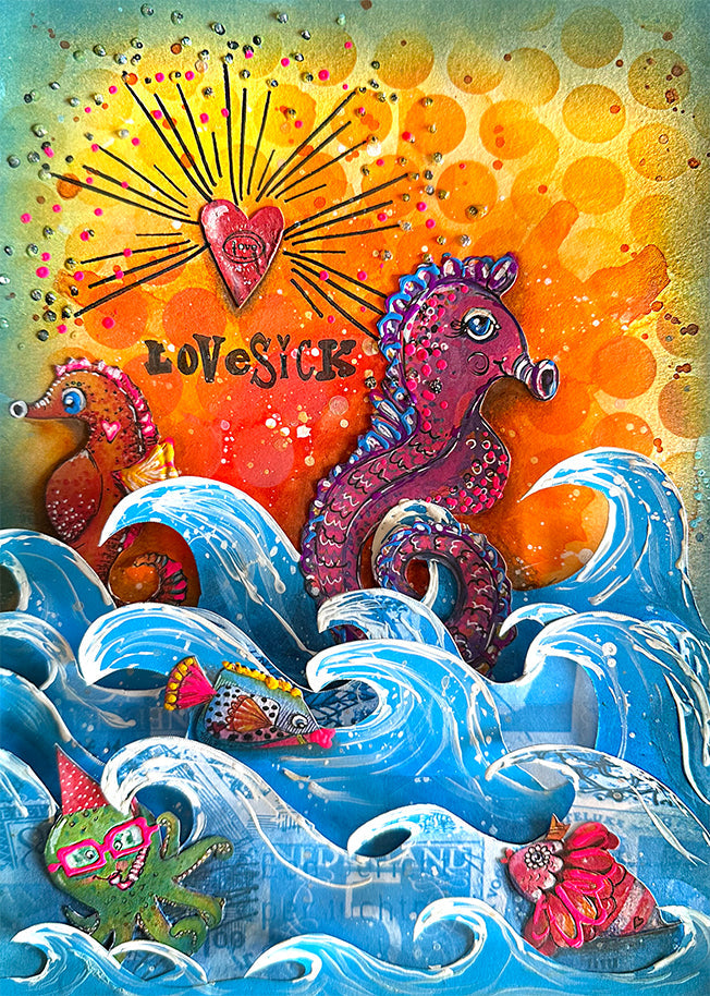 ABM Clear Stamp Aaah Choo! Signature Collection 148x210x3mm 17 PC nr.596