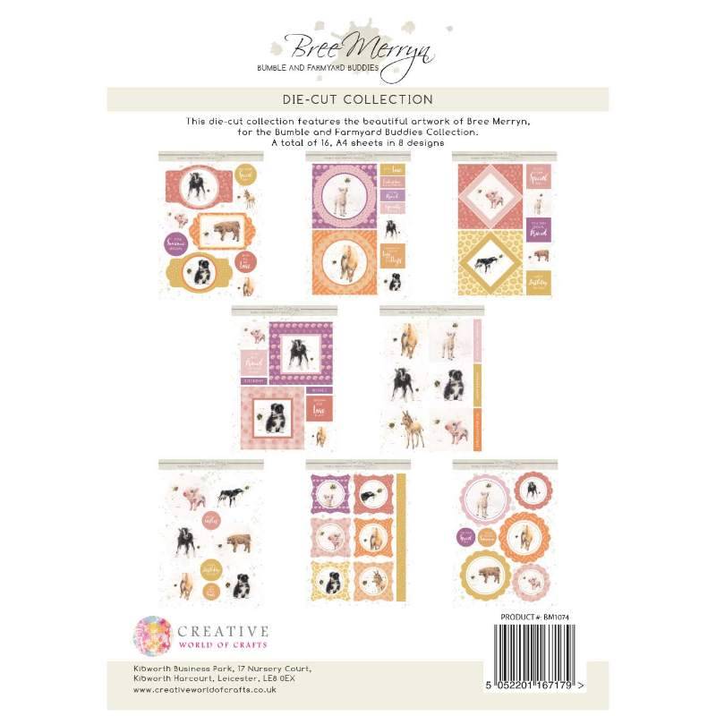 Bree Merryn Bumble & Farmyard Friends - Die-Cut Collection