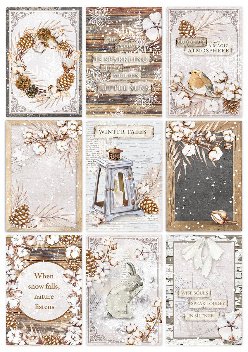 Cozy Moments Pad A4 9/Pkg