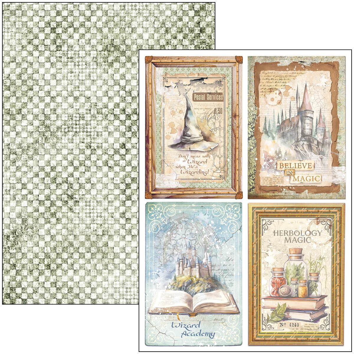 Wizard Academy Creative Pad A4 9/Pkg