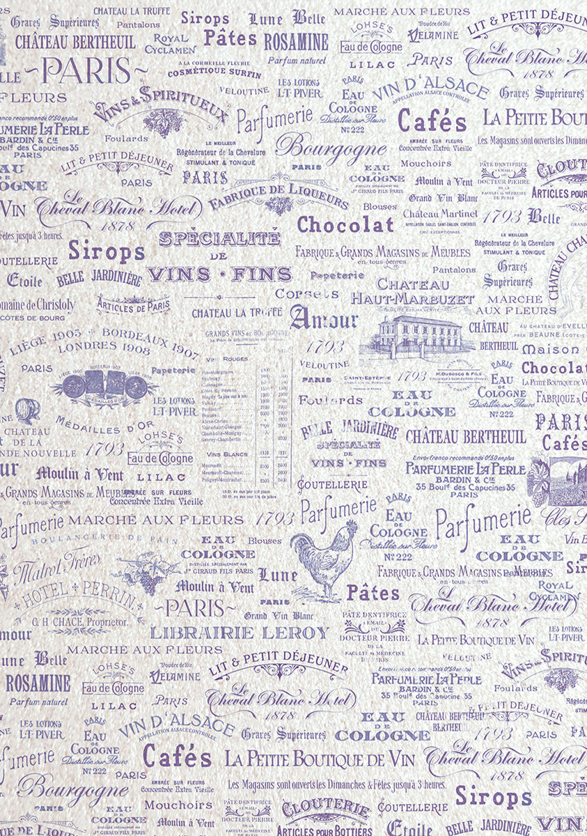 Deluxe Morning In Provence Paper Pearl A4 5/Pkg