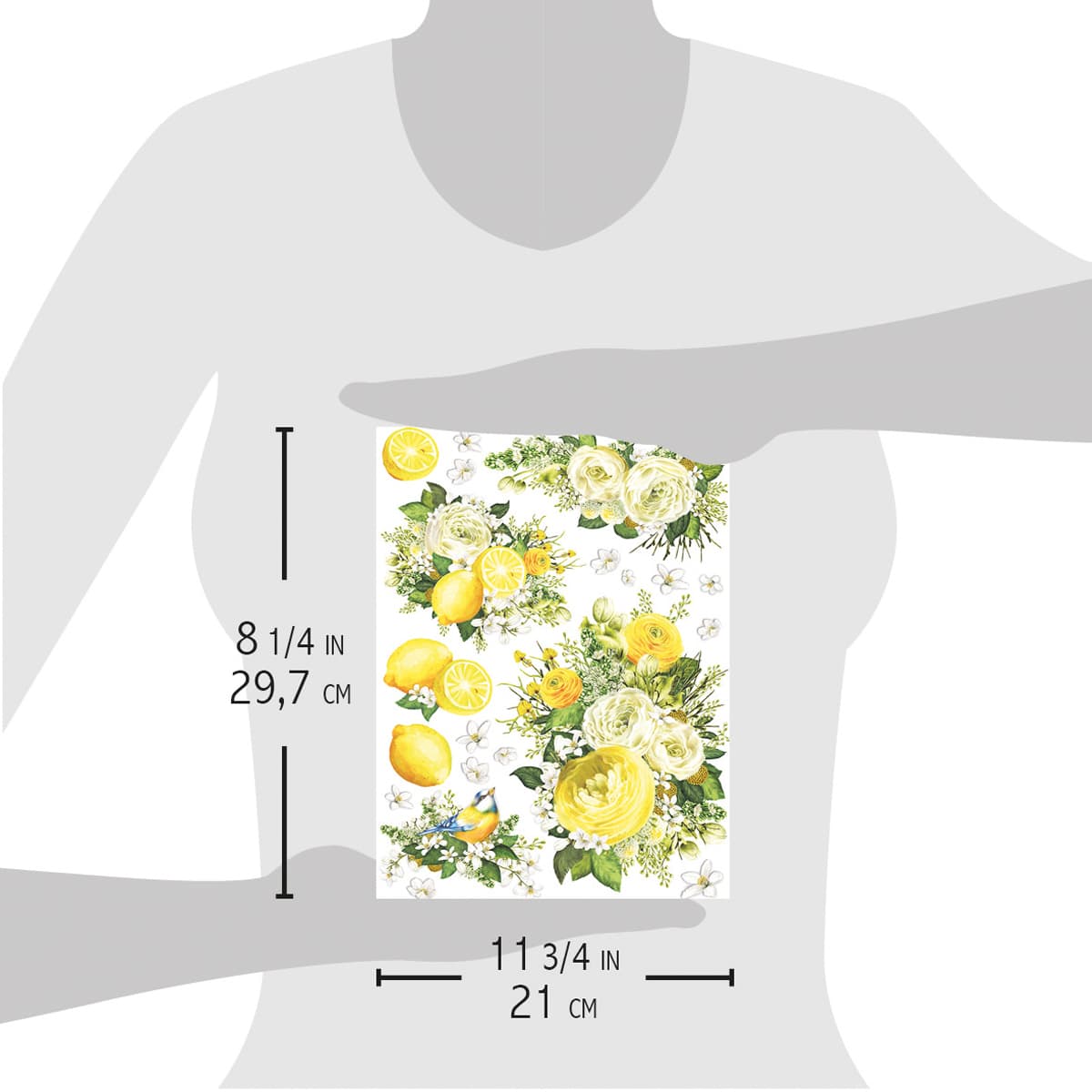 Ciao Bella Rice Paper A4 Taormina