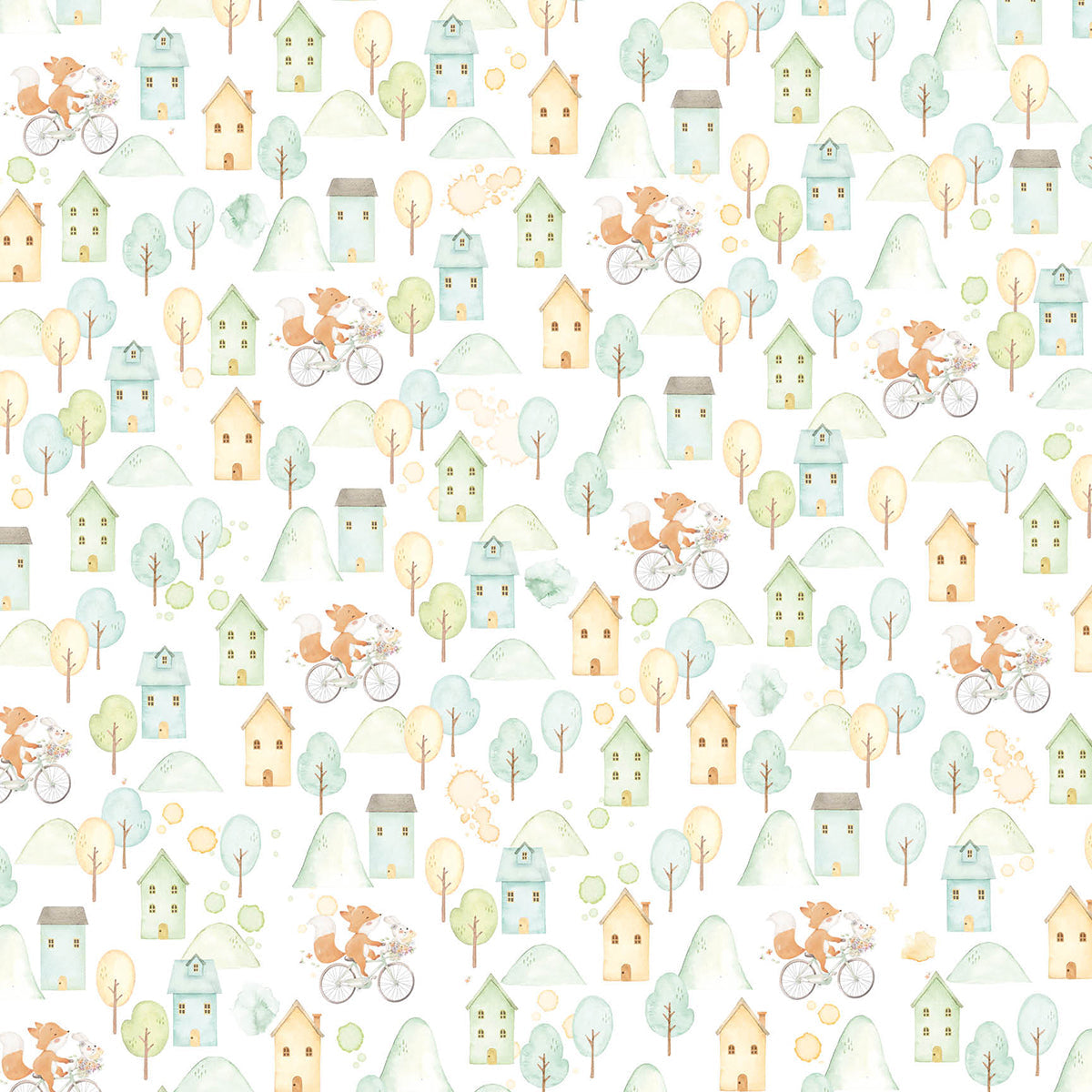 Ciao Bella My Tiny World Patterns Pad 12"x12" 8/Pkg