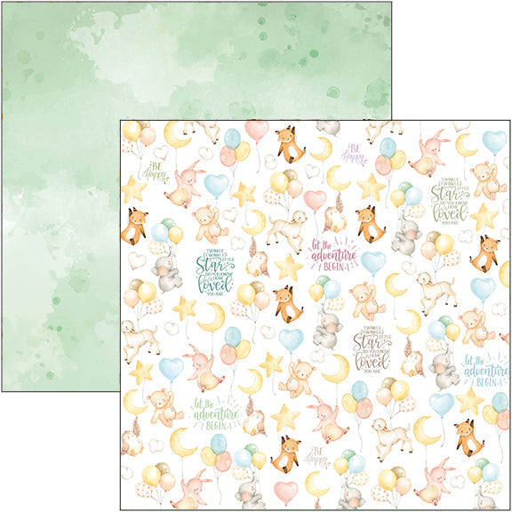 Ciao Bella My Tiny World Patterns Pad 12"x12" 8/Pkg