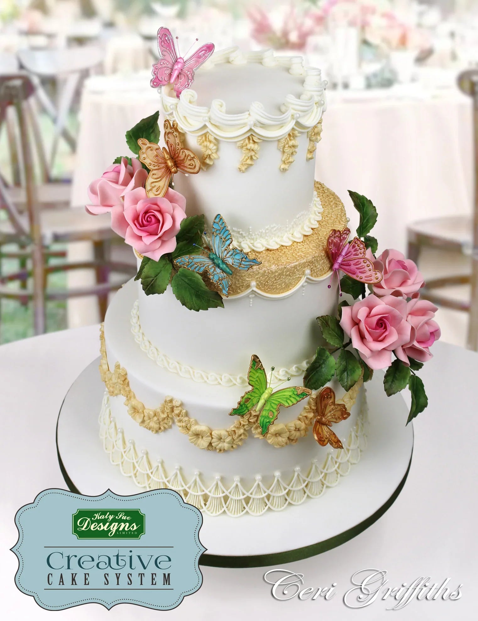 Butterfly Trio Silicone Mould