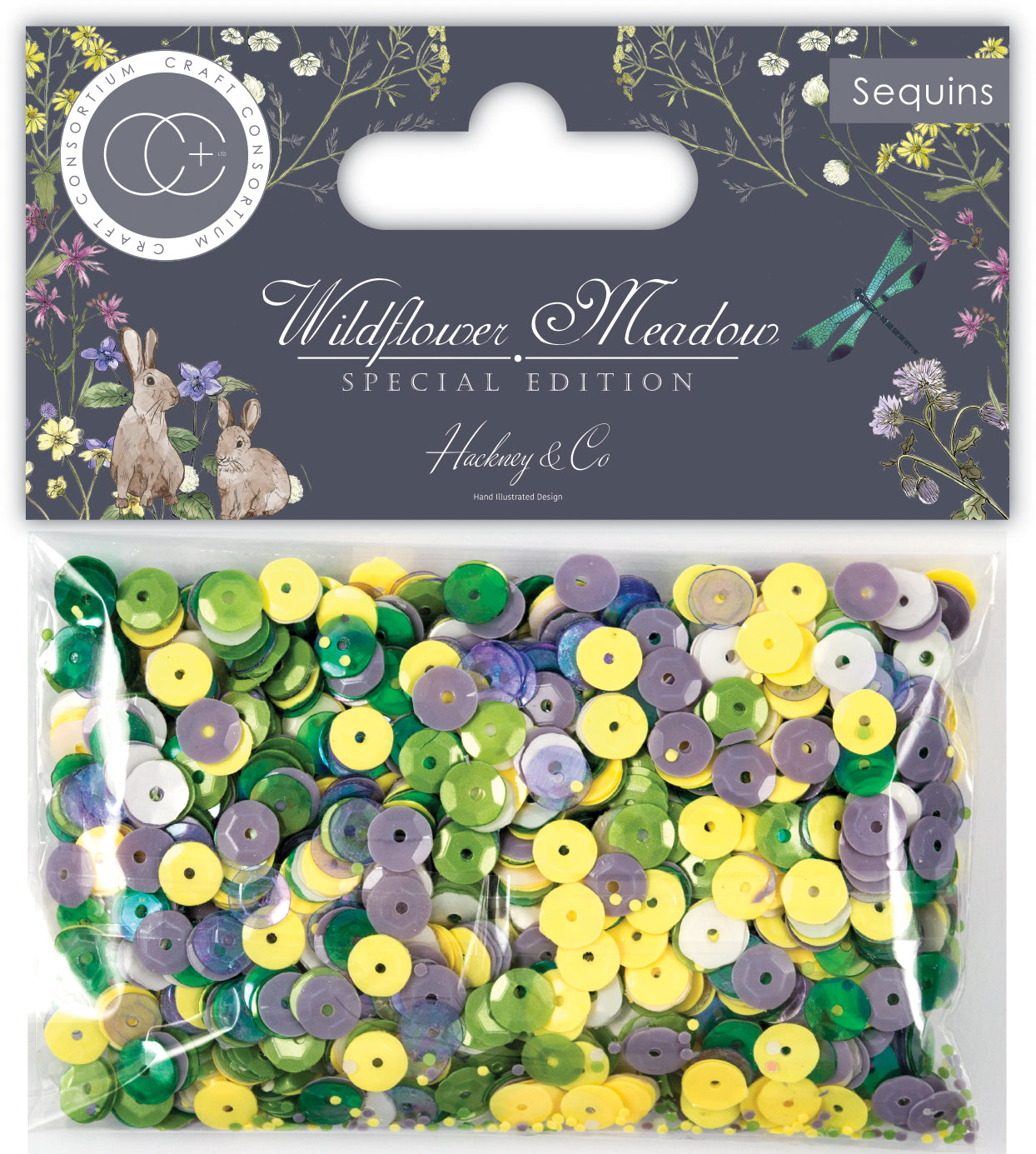 Craft Consortium Wildflower Meadow - SE - Sequins