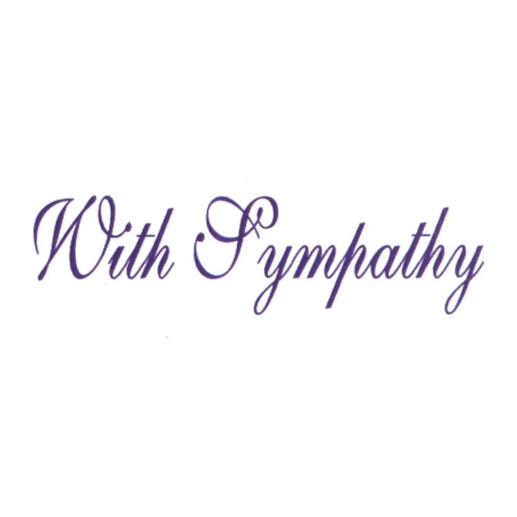 Frog's Whiskers Ink Stamp - With Sympathy
