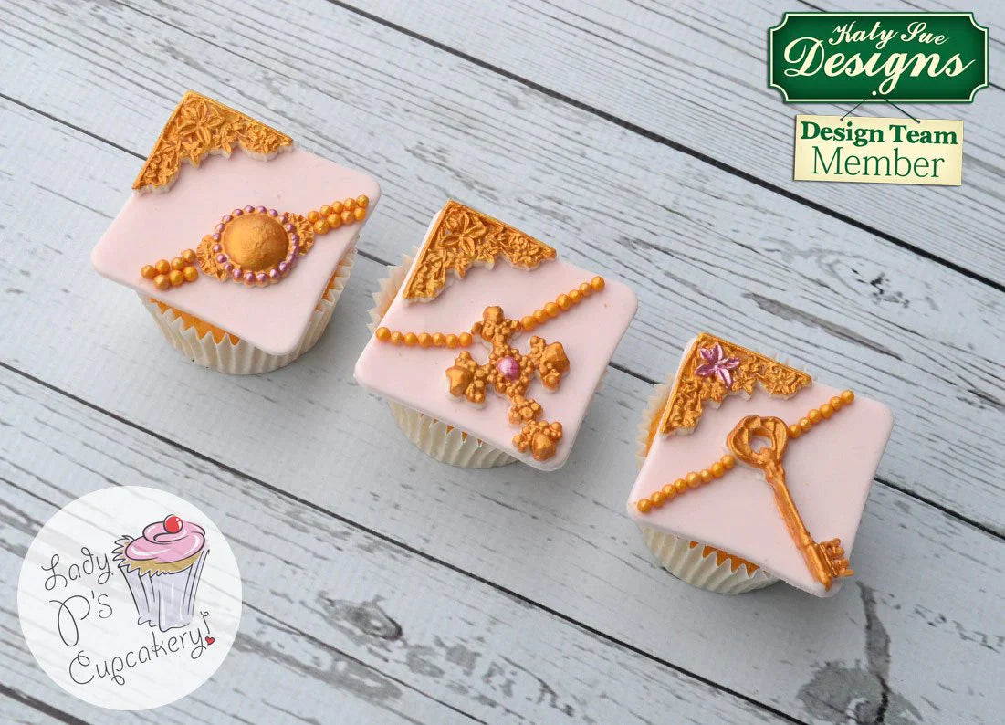 Beaded Cross Silicone Mould