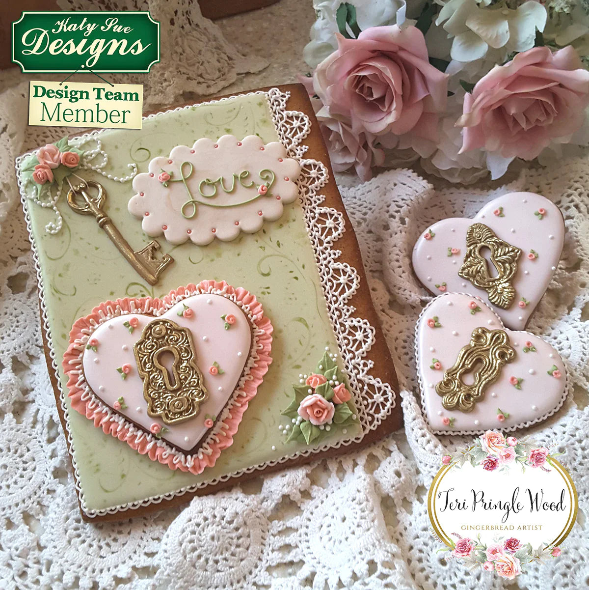 Locks and Key Silicone Mould