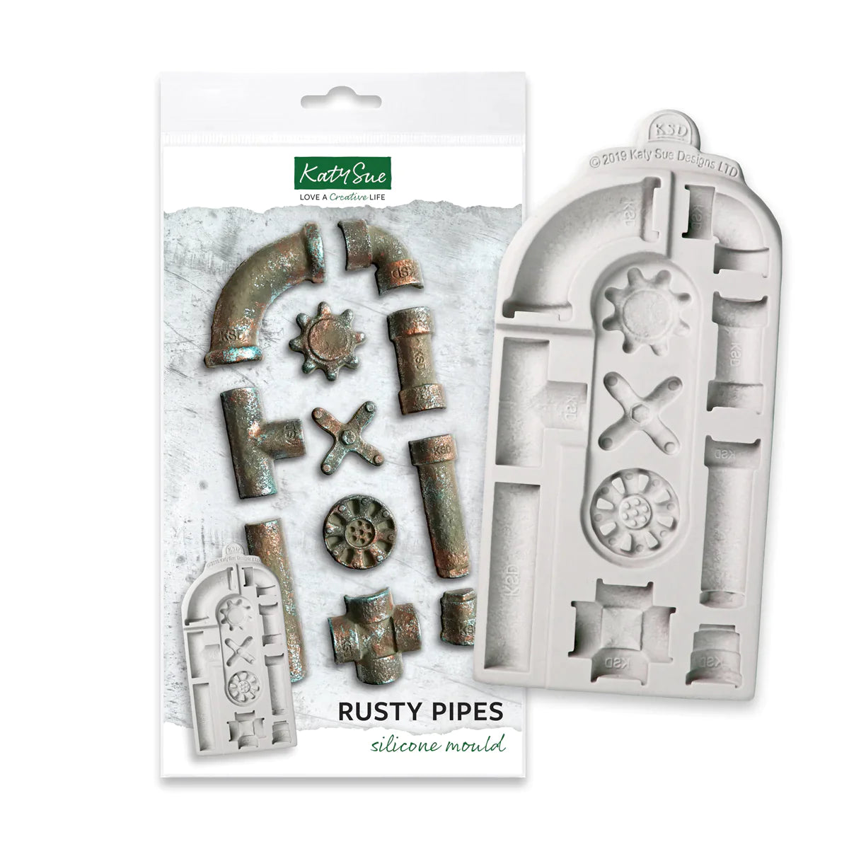 Rusty Pipes Silicone Mould